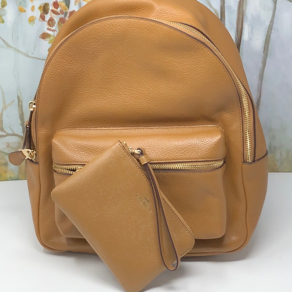 NWT Coach medium Charlie Backpack - Picture 3 of 8